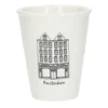 Gevel mok, Amsterdam Bilderdijk, porselein, 200 ml