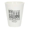 Gevel mok, Antwerpen Wapper, porselein, 200 ml
