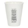 Gevel mok, Brussel Jean Stas, porselein, 200 ml