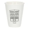 Gevel mok, Gouda, porselein, 200 ml