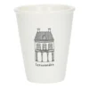 Gevel mok, Leeuwarden, porselein, 200 ml