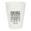 Gevel mok, Nijmegen, porselein, 200 ml