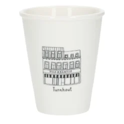 Gevel mok, Turnhout, porselein, 200 ml