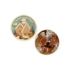 Gezouten karamels met gingerbreadkruiden, biologisch, 40 gram
