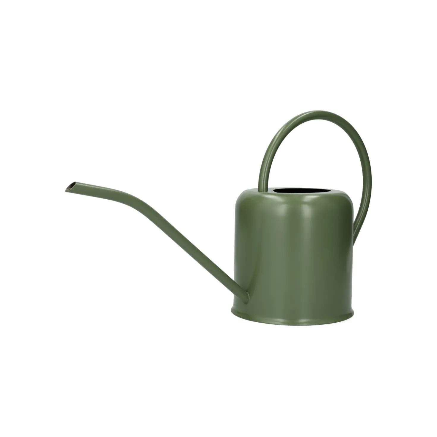 Gieter kamerplanten, metaal, bosgroen, 1 liter