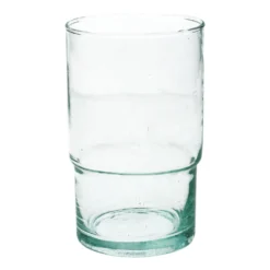Glas, gerecycled glas, handgeblazen, 550 ml