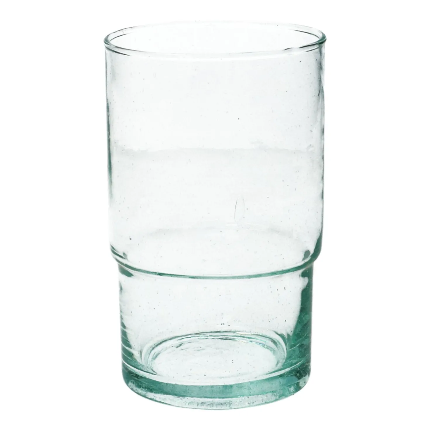 Glas, gerecycled glas, handgeblazen, 550 ml