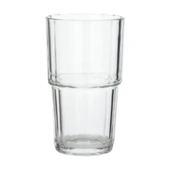 Glas, geribbeld en stapelbaar, 320 ml