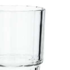 Glas, geribbeld en stapelbaar, 320 ml