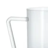 Glas met oor, hittebestendig glas, 500 ml