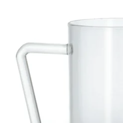 Glas met oor, hittebestendig glas, 500 ml