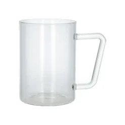 Glas met oor, hittebestendig glas, 500 ml