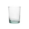 Glas, recht, gerecycled glas, handgeblazen, 230 ml