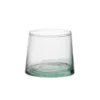 Glas, taps, gerecylced glas, handgeblazen, 180 ml