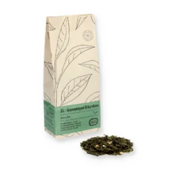 Granaatappel & framboos, biologisch, groene thee, zakje 75 gram