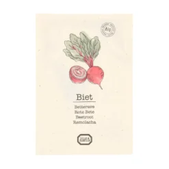 Groentezaden, biologisch, rode bietjes, 1 g