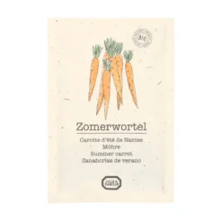 Groentezaden, biologisch, wortel, 2 g