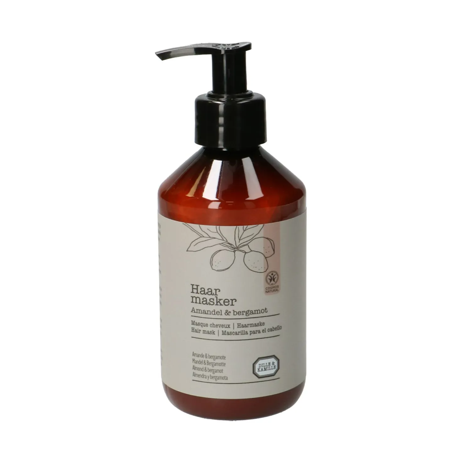 Haarmasker, amandel & bergamot, 300 ml