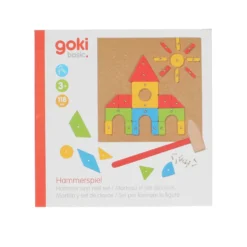 Hamertje tik, hout en kurk, 3+