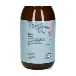 Handzeep, glazen fles, lavendel & ylang, 500 ml