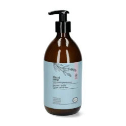 Handzeep, glazen fles, lavendel & ylang, 500 ml