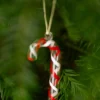 Hanger, glas, candy cane