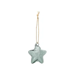 Hanger, glas, ster, groen