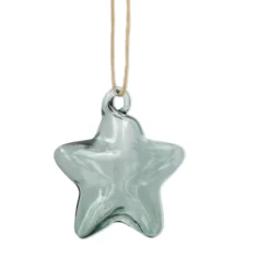 Hanger, glas, ster, groen