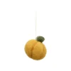 Hanger pompoen, vilt, geel