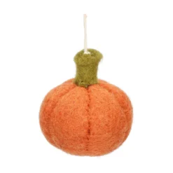 hanger, vilt, pompoen, oranje, vilt