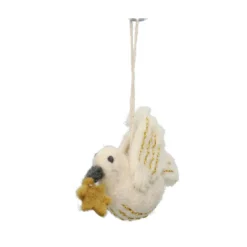 Hanger, vilt, vredesduif met ster