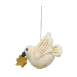 Hanger, vilt, vredesduif met ster