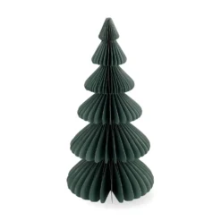 Honingraat boom, papier, groen, 23 cm