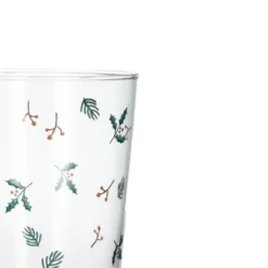 Hoog glas, kersttakjes, 400 ml