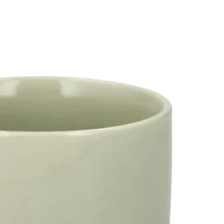 Ikebana schaal, porselein, licht groen, Ø10 cm