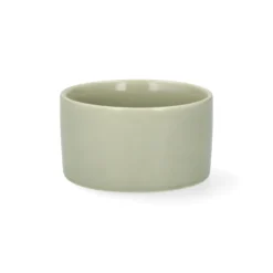 Ikebana schaal, porselein, licht groen, Ø10 cm