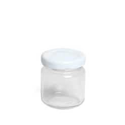 Inmaakpot glad met deksel, mini, 50 ml