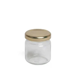Inmaakpot glad met deksel, mini, 50 ml