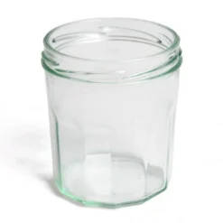 Inmaakpot met facetten, deksel apart verkrijgbaar, 310 ml