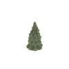 Kaars dennenboom, donkergroen, 7 cm
