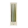 Kaarsen, set groen 4 stuks