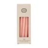 Kaarsjes smal, roze, 17 cm, 10 stuks