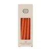 Kaarsjes smal, terra, 17 cm, 10 stuks