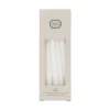 Kaarsjes smal, wit, 17 cm, 10 stuks