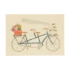Kaart, tandem getrouwd