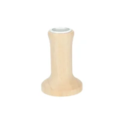 Kandelaar, rubberhout, laag, Ø5.5 x H 8 cm