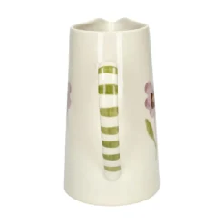 Kan, steengoed, viooltjes, 1,75 liter
