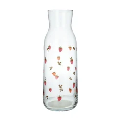 Karaf, glas, roodfruit, 1,2 liter