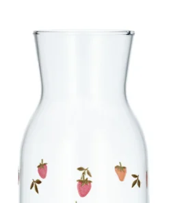 Karaf, glas, roodfruit, 1,2 liter