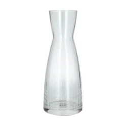 Karaf, kristalglas, geribbeld, 1 liter